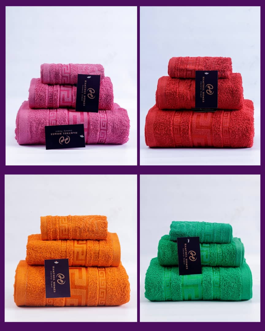 Hamthel 3in1 Towel Combo